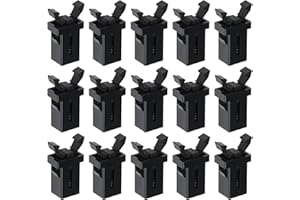 MXHBSTP Curver Lot de 15 couvercles de poubelle de rechange pour poubelles de cuisine, boîtes de rangement, étuis à lunettes, application flexible du couvercle de poubelle Curver