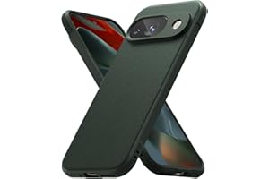 Ringke Onyx für Google Pixel 9 Hülle, [Griffig] rutschfest Anti-Fingerabdruck Stoßfest Kratzfest Passgenau Stilvoll Handyhülle mit Präzisen Kameraausschnitten - Dark Green