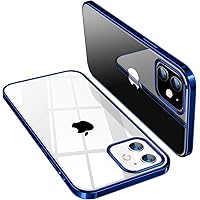 TORRAS Crystal Clear für iPhone 12 Mini Hülle (Vergilbungsfrei, Transparent) Dünn Militärschutz Schutzhülle Flexibles…