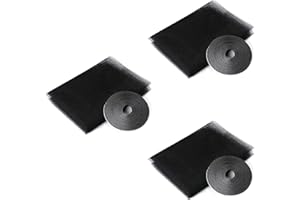 DURDIIY 3 PCS Mosquito Net for Windows,Window Screen Mosquito Netting Self-Adhesive 130x150 CM Fly Screen Window Insect Mesh Curtain Bug Bee Protector Washable Mesh/Adjustable Net for Windows (Black)