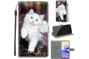 TOMYOU Funda Xiaomi Redmi Note 10 5G con Tapa, Xiaomi Poco M3 Pro 5G Libro de Cuero con Tapas y Cartera, Funda Libro Carcasa Magnético Funda para Xiaomi Redmi Note 10 5G / Xiaomi Poco M3 Pro 5G