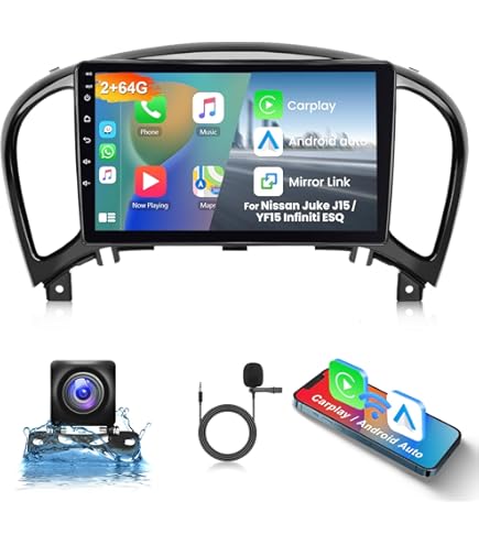 BXLIYER - 6G 128G - Android 13 IPS Estéreo de coche para Nissan Juke J15 / YF15