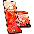 Motorola razr 50 (6.9" pOLED display, Corning Gorilla Glass, IPX8, 50MP AI camera, 90Hz, 30W TurboPower, Dolby Atmos, Android 14, 8/256 GB, 4200mAh, MediaTek Dimensity 7300X, SIM+eSIM), Spritz Orange
