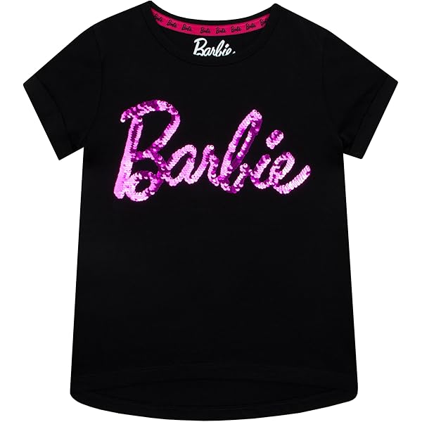 Barbie Pyjama Set voor Meisjes | PJ's en Scrunchie Set | Roze 116
