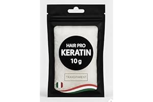 HairPro Extension Italian Cheratina per Estensioni dei Capelli Trasparente - Per Estensioni dei Capelli e Estensioni Fusione Tipo I-Tip (10 gram)
