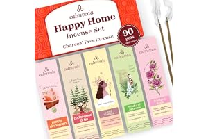 Happy Home rökelsepinnar Multipack- (5 varianter) Kolfri, gjord av återvunna blommor