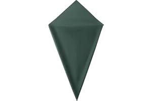 KOMONEE Plain Bandana Pocket Square Head Scarf Headbands Handkerchief Cowboy Cotton Bib Party Face Covering Headwear For Motorcycling Mens Womens Unisex