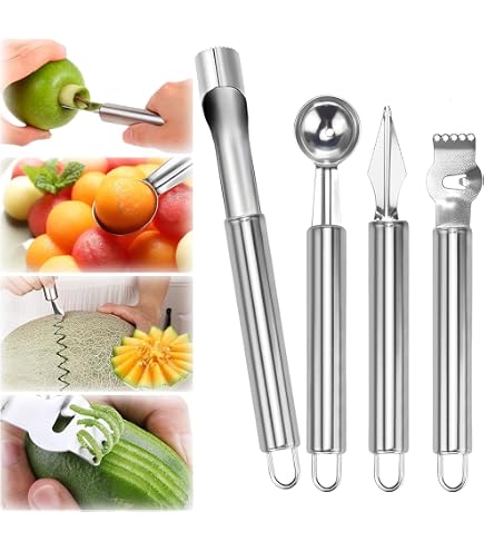 Coupe Pastèque 3 En 1 En Acier Inoxydable, Coupe Pasteque Et Melon, Watermelon Coupe Pastèque Slicer Cutter, Coupe Pasteque Et Melon Pour Faire Des Assiettes De Fruits, Cuisine, Camping Coupe Pastèque 3 En 1 En Acier Inoxydable, Coupe Pasteque Et Melon, Watermelon Coupe Pastèque Slicer Cutter, Coupe Pasteque Et Melon Pour Faire Des Assiettes De Fruits, Cuisine, Camping