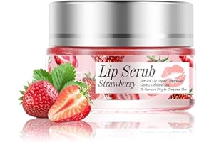 UTAPOSSIN Gommage pour les Lèvres, Natural Conditioning Lip Scrub, Gommage Au Sucre Pour Les LèVres, Exfoliant pour les Lèvres Peut Réparer et Diminuer les Rides des Lèvres (20g)