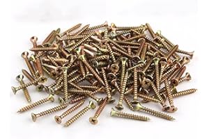 LERNOU M3 Phillips Screws For Wood,Galvanized Countersunk Screws,Self-Tapping Flat Headhead Screws For Wood，M3*30mm 80 Pieces And 20 Pieces Screw Anchors.