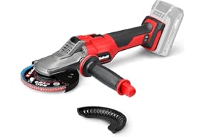 Einhell Professional Smerigliatrice angolare a testa piatta TP-AG 18/125 F Li BL-Solo Power X-Change (18 V, 700 W, disco Ø 125 mm, prof. 33 mm, brushless, incl. accessorio, batteria esclusa)