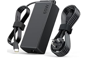 SHEIVULO 65W 45W USB C Laptop Charger for Lenovo ThinkPad Yoga HP Chromebook for Dell Latitude XPS Type C Fast Computer Charger AC Adapter Power Supply Cord Compatible with Acer Samsung Asus Google