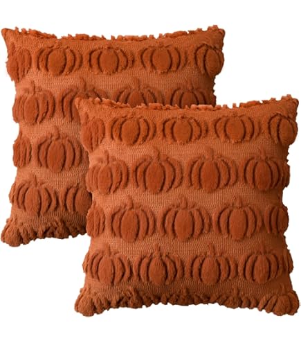 Halloween Kissenbezug Mit Geist & Kürbis - Gruselig Weiche Sofadekoration