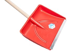 Falci 249014MPA Pala da Neve e Multiuso in Plastica con Profilo di Alluminio, Grigio
