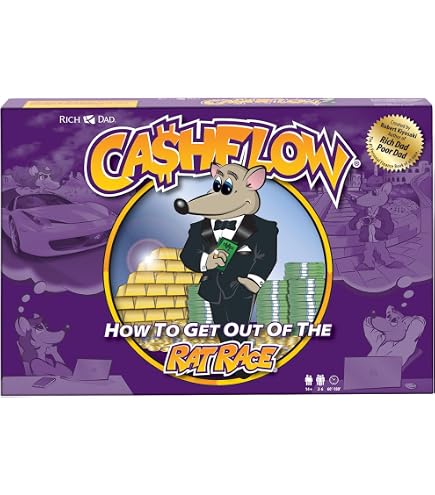 Cashflow 101 Board Game RichDad by R. Kiyosaki, Make Your Money
