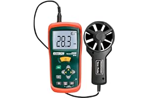 EXTECH CFM/CMM Mini-Thermo-Anemometer, 1 Stück, AN100