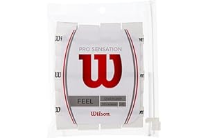 Wilson PRO Overgrip Sensation, Impugnatura per Racchetta da Tennis Unisex-Adulto