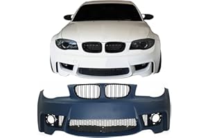 JOM Car Parts & Car Hifi GmbH 5111293-4JOM Paraurti anteriore incl. griglia a doppia nervatura adatta per 1 E81 E82 E87 E88 senza aperture per PDC/SRA