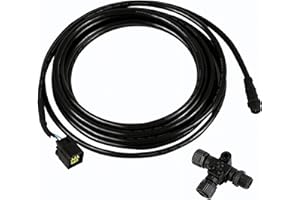 Regatta Processing NMEA 2000 (N2k) Yamaha 4-Metre Engine Interface Cable with Included Tee Connector, for Lowrance Simrad B&G Navico & Garmin Networks
