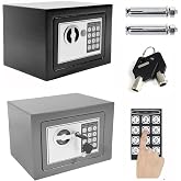 8.5 L Safe Electronic Safe Mini Safe Fireproof Wall Safe Document Safe Steel Safe Furniture Safe Electronic Lock Money Cabinet Very High Capacity to Keep Valuables Safe
