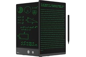 Ksequ LCD Writing Tablet for Adults- 10.5″ LCD Writing Tablet,Double-Sided Full Screen,Digital Notepad for School,Office,Home,Erasable,Reusable