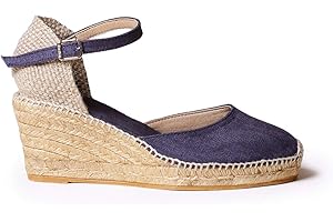 Toni Pons CALDES - Espadrillas con Zeppa da Donna Vegan realizzate in Lino.