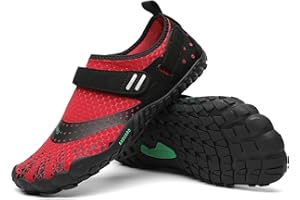 SAGUARO Damen Herren Barfußschuhe Traillaufschuhe Fitnessschuhe mit Weich Dicke Sohle, Schnell Trocknend Badeschuhe, Gr. 36-48