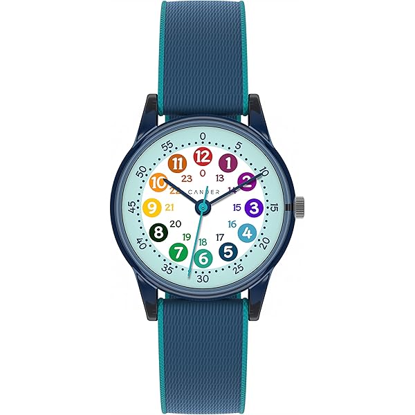 Kinderhorloge voor jongens en meisjes,educatief polshorloge voor kinderen, kinderhorloge voor meisjes en jongens,analoog horloge met draaibare ring met oefeningen,Full HD 1080P Home