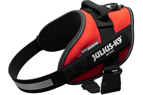 Julius-K9, Arnés IDC Power, Tamaño: M / 0, Rojo