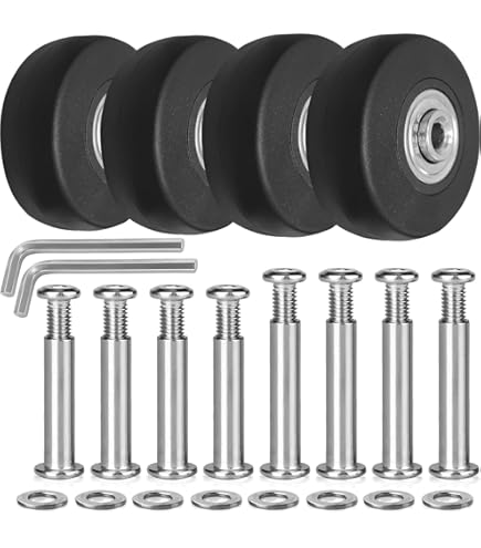 Luggage Case Replacement Wheels OD 40mm (1.57) ID
