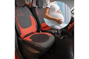 JUOPZKENN Portable Round 360° Rotating Pad Rotating Swivel Seat Cushion Non Slip Car Pad Transfer aids for Disabled Elderly Spinner Pregnant