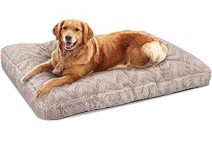 MIXJOY Extra Large Dog Bed, Waterproof Xl Dog Pillow Bed, Dog Crate Mattress Waterproof Dog Mat Mattress for Labrador, German Shepherd, Golden Retriever, 102x65x12cm