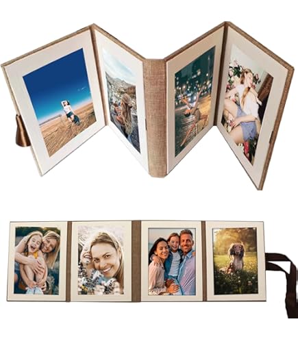 Colorich DIY Fotoalbum 5 Zoll - Schwarze Seiten Zum Selbstgestalten