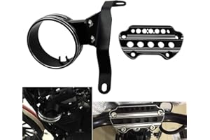 HDBUBALUS Speedometer Relocation Mount Bracket Instrument Bracket Fit for Harley Sportster XL883 Custom Low 1200 CNC Aluminum 883 2004-2020