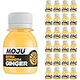 MOJU Extra Strength Ginger Shot Bottles (24 x 60ml) Immune Support, Natural Ingredients, No Added Sugars or Sweeteners, Vegan, Ginger Shots, Your Natural Daily Wake Up or Your Afternoon Pick Me Up