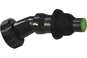 GREENSTAR ASPEN - Bec Verseur ASPEN pour Bidon 5L + Bouchon - À Visser sur Jerrican - Noir