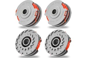 Replacement Strimmer Wire Compatible with Flymo FLY021, Mellbree 4PCS Strimmer Spool Line Compatible with FLY021/513937190 Mini Trim Power Trim Contour
