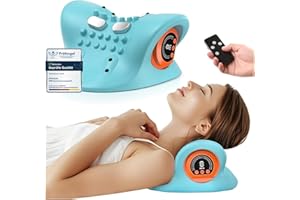 ‎EPROICKS Nackenmassagegerät Elektrisch mit Wärme, 2025 Neu Kabelloses Hugterra Massager, Shiatsu Massagegerät, Zervikales Nacken Rücken Massagegerät mit 3 Modi, 6 Einstellbare Frequenzen