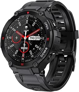 GULU 2021 Neue K22 Smart Watch Männer Sport Fitness Bluetooth Call  Multifunktionskontrolle Wecker Reminder Smartwatch,A : Amazon.de: Sport \u0026  Freizeit