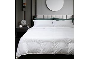 Gabel Nottetempo kołdra puchowa z puchem gęsim, 30% puch, 70% puch, 235 g/m², materiał wierzchni 100% czysta bawełna łóżko pojedyncze 205 x 155 x 2 cm Bianco