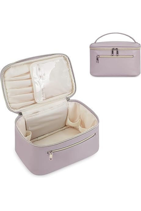 Trousse Per Trucchi Con Lucchetto A Combinazione - Borsa Portatile Per Viaggi - Foto 6