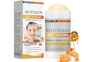 BUKBAS Bee Venom Firming Serum Stick, Flysmus Kollagen-peptide Bienengift Straffender Serum-Stick, Straffende & Faltenreduzierende Creme für Körper, Hebt, Aufpolstert und Strafft Haut