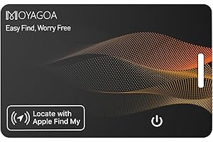 REFIND Find My M10 Card Tracker. Wallet tracker. Smart Tag & luggage tracker for suitcases. IP67 Waterproof & Rechargeable Finder. Global Positioning air tag alternative on Find My Network (apple IOS only)