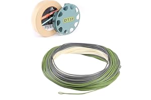 MAXIMUMCATCH Maxcatch Troutlite DT Fly Fishing Line DT3/4/5/6F 90FT with 2 Welded Loops