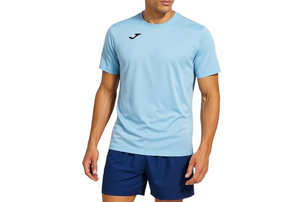 Joma Men's Sports T-Shirt, 6XS - 3XL - Short Sleeve, Lightweight and Breathable, Ideal for Running and Gym - Combi