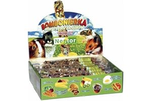 MOMO FING Bonbonnière pour rongeurs et lapins . 12 sticks