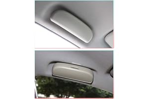 CDEFG Compatible avec Toyota C-HR CHR [2016-2024] Étui à Lunettes de Voiture ABS Lunettes de Soleil Support Pièces de Rechange-S’Installe sur la poignée de Support Avant CHR 2024 Accessoires (Gris)