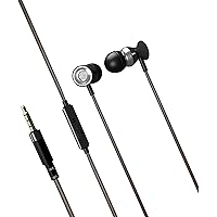 basso ZIRO Wired in-Ear Headphone with mic ||3.5 mm Gold Plated Jack || Tangle Free ||Hands-Free