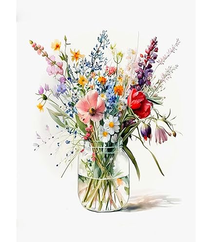 Malen Nach Zahlen Erwachsene 40x50cm - DIY Ölgemälde Set Mit Acrylfarben