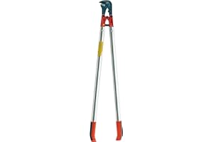 KAYSER VBW Baustahlmattenschneider LightCUT 1000 mm (Schneidwerkzeug für flach liegende Baustähle, Leichtmetall-Griffpaar, Zwei-Komponenten Griff, Schere mit Pufferzone) 435010, Silber